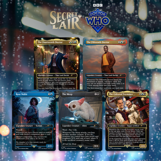 Magic The Gathering - Secret Lair Drop Series - Dr Who Regeneration