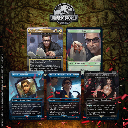 Magic The Gathering - Secret Lair Drop Series - Jurassic World: Dr. Ian Malcolm