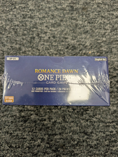 One Piece - Romance Dawn - OP01 - Booster Box - White Bottom